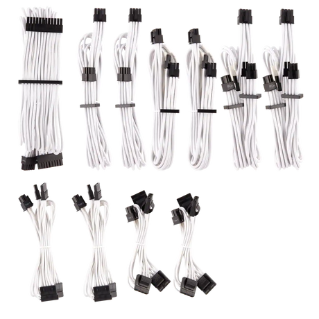 Corsair Premium Individually Sleeved DC Cable Pro Kit Type 4 White