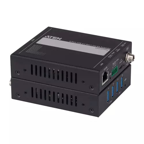Aten UCE33100 Network Transmitter & Receiver Black