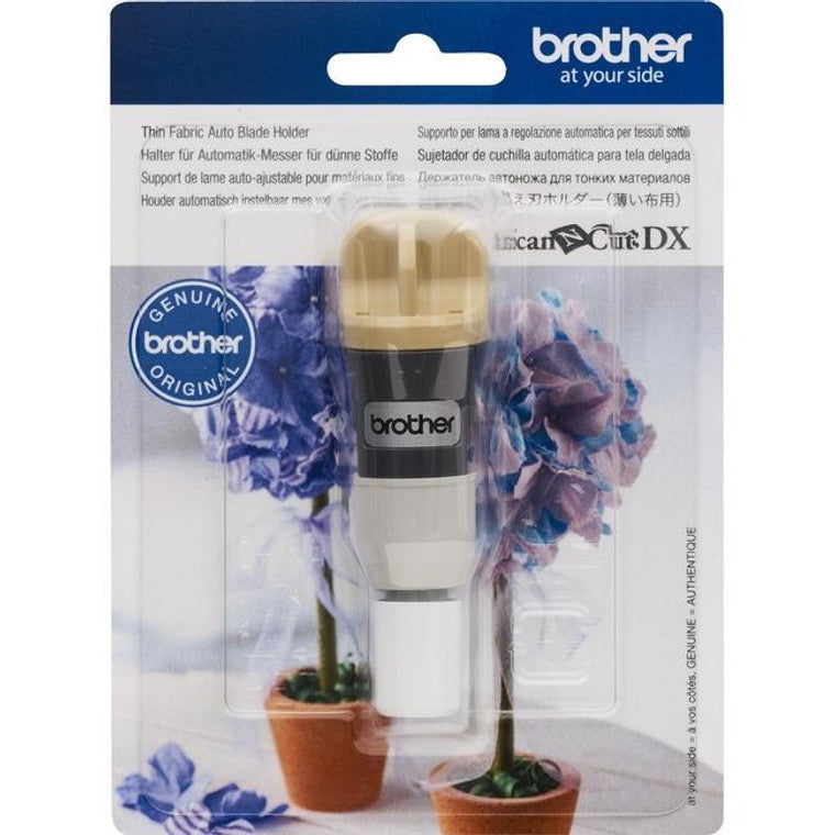 Brother ScanNCut DX Thin Fabric Auto Blade Holder, Use For Materials Including Quilting Pieces, Sewing Patterns And Appliques