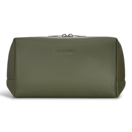 Champs Onyx / Leather Toiletry Bag OB-408-KHAKI