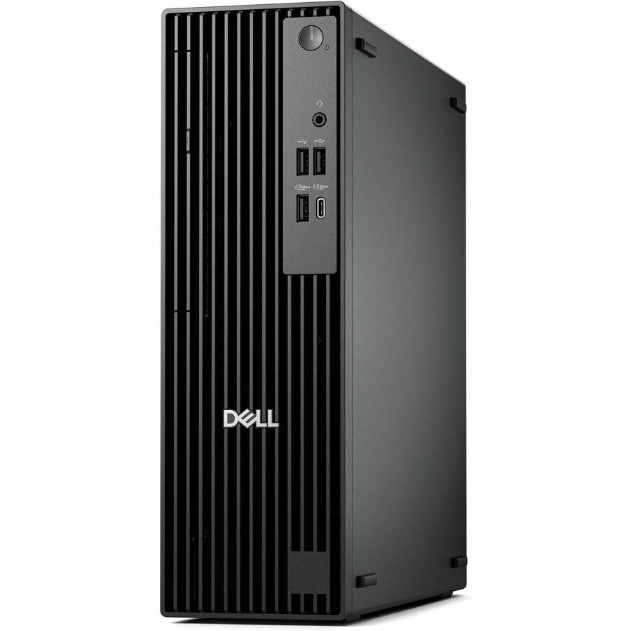 Dell Pro QCS1250 Desktop Computer - Intel Core Ultra 7 265 - vPro Technology - 32 GB - 512 GB SSD - Slim PC - Standard Black - Intel Chip - Windows 11 Pro - Intel DDR5 SDRAM - English (US) Keyboard - 180 W