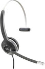Cisco Headset 531, Wired Single On-Ear Quick Disconnect with USB-A Adapter, Charcoal, 2-Year Limited Liability Warranty (CP-HS-W-531-USBA=)