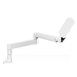 Elgato Wave Mic Arm Pro White - 360° Rotatable Low Profile Gas Spring Microphone Arm, Works with Elgato Mics/Shure SM7B/HyperX QuadCast/Rode/Blue Yeti & More – for Broadcasting/Podcasting/Streaming