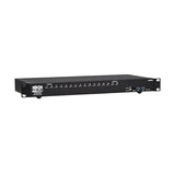 Tripp Lite 16-Port 4K HDMI KVM Switch, 2 USB 3.2 Peripheral Sharing for Keyboard & Mouse, 4K @ 60 Hz - Windows, Mac and Linux Compatible - 1U Rack-Mount, 3-Year Warranty (B024-H4U16) HDMI 16-Ports