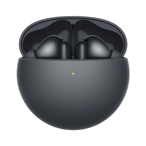 HUAWEI FreeBuds 7i Wireless Earbuds, Intelligent Active Noise Cancellation 4.0, Unlimited Spatial Audio, iOS and Android, Stable Clear Calls, 4 Ear Tips for Comfitable fit, Fast Charging, Black Black FreeBuds 7i