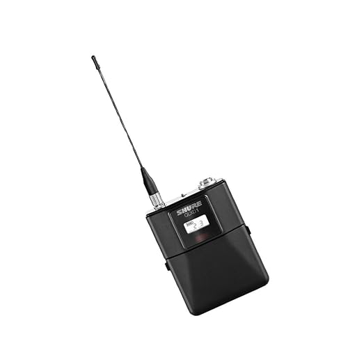 Shure QLXD1 Wireless Bodypack Transmitter (Receiver Sold Separately) - G50 Band G50 Band (470-534 MHz)