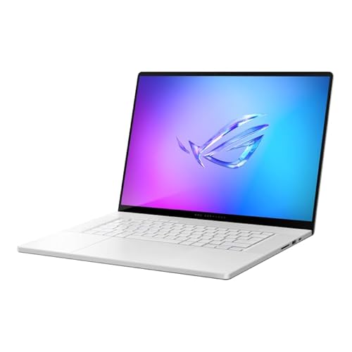 ASUS ROG Zephyrus G16 (2025) Gaming Laptop, 16 ROG Nebula OLED 2.5K, RTX 5080, Ultra 9 285H, 64GB, 2TB SSD, Win 11 Pro, Platinum White, GU605CW-XS98