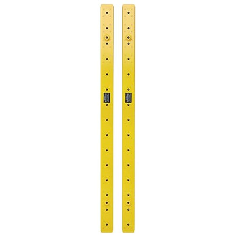 Tripp Lite Horizontal Server Rack Cable Manager, Flexible Rings, High-Visibility Yellow Steel, 1U Rack-Mount, Standard 19-Inch, 2-Year Warranty (SRCABLERING1UFC) Flexible Rings Yellow Horizontal
