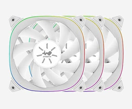 IN WIN Sirius ASE120 Extreme RGB Fans Kit, 120 x 120 x 25 mm, ARGB Controller, White