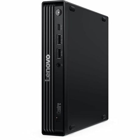 Lenovo ThinkCentre M70q Gen 6 13A4002DUS Desktop Computer - Intel Core Ultra 7 265T - 16 GB - 512 GB SSD - Tiny - Black - Intel Q870 Chip - Windows 11 Pro - Intel DDR5 SDRAM - English Keyboard - IEEE