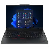 Lenovo ThinkPad E16 Gen 3 21SR0033US 16 Notebook - WUXGA - Intel Core Ultra 7 255H - 16 GB - 512 GB SSD - English Keyboard - Black - Intel Chip - 1920 x 1200 - Windows 11 Pro - Intel Arc 140T GPU - I