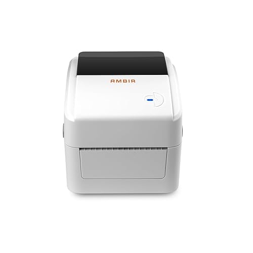 AMBIR LP400-NE 4'' 203 DPI Network Label Printer