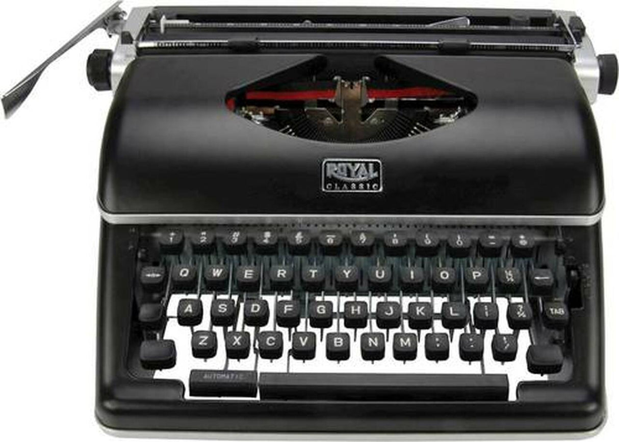 Royal Classic Manual Typewriter - Black