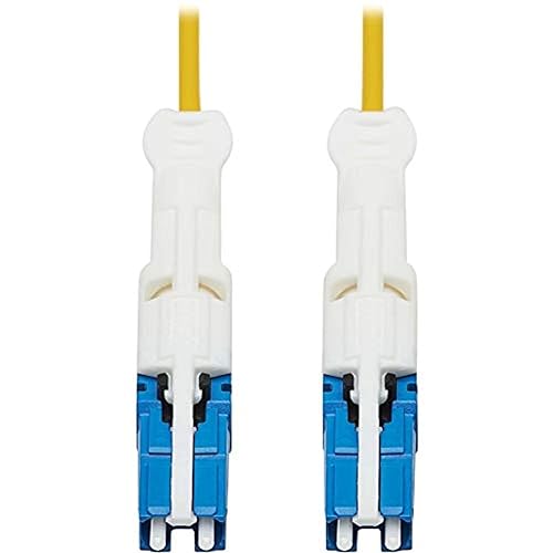 Tripp Lite Duplex Singlemode Fiber Optic Cable OS2 LSZH CS-UPC LC-UPC 5M (N381L-05M)
