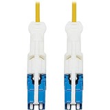 Tripp Lite Duplex Singlemode Fiber Optic Cable OS2 LSZH CS-UPC LC-UPC 5M (N381L-05M)