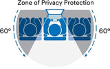 3M BPNDE001 Privacy Screen 16:10 Bright Scr.Dell Multi-Line 13.4