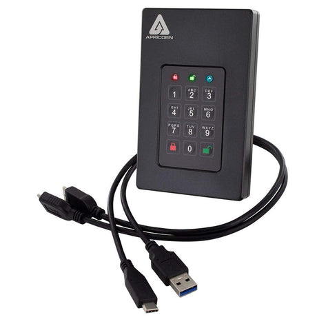 Apricorn Aegis Fortress 500 GB Hard Drive - External