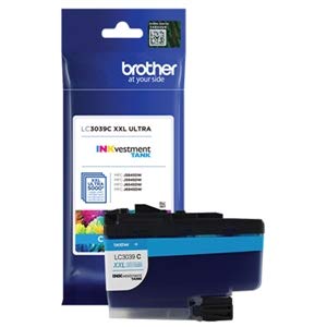 Brother LC3039CS Cyan Ink Cartridge, Ultra High Yield