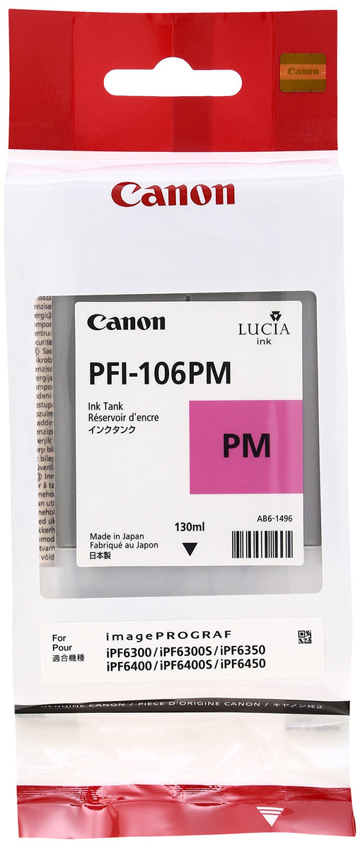 Canon 6626b001aa (pfi-106) Ink, Photo Magenta
