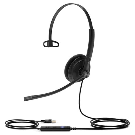 HWUSA Yealink UH34 Mono Lite UC USB-A Headset