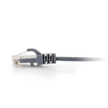 C2G / Cables to Go 01091 Cat6 Snagless Unshielded (UTP) Slim Network Patch Cable, Grey (5 Feet/1.52 Meters) 5-feet Grey