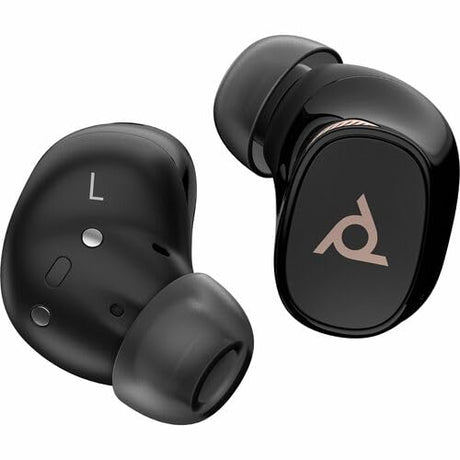 Poly Voyager Free 20 Black Earbuds + Basic Charge Case - Stereo - True Wireless - Bluetooth - 98.4 ft - 16 Ohm - 20 Hz to 20 kHz - Earbud - Binaural - In-ear - Noise Cancelling Microphone - Noise Canc