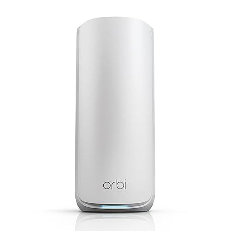 NETGEAR Orbi 870 Series (RBE870) Tri-Band WiFi 7 Mesh Add-on Satellite – Works with Orbi RBE872 and RBE873 – Security Features, Adds Coverage up to 3,000 sq. ft. - BE21000 802.11be (Up to 21 Gbps)