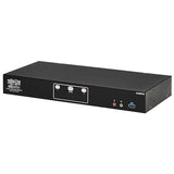 Tripp Lite 2-Port HDMI KVM Switch, Control Two Devices with Two Monitors Desktop Switch, UHD 4K @ 60Hz Video, Two USB 3.2 Gen 1 Ports, 3-Year Warranty (B006-HD2UA2)