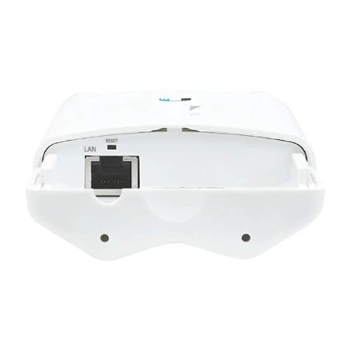 Ubiquiti Rocket White 5AC LITE - 5-ghz 802.11ac 500-mbps Point to Point Basestation - Max Consumption 6.5w - Built-in Rocket Mount - Plug and Play