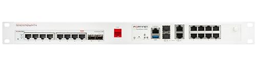 Rackmount.IT Rack Mount Kit for Fortinet FG-90G & FS-108F – 1U 19” Rackmount – Power Supply Mount, Ventilation, and Device Combination Ready (RM-FR-T29)