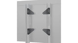 Heckler Design Mounting Adapter Kit for Display Stand, Cart, LCD Display - Black Gray