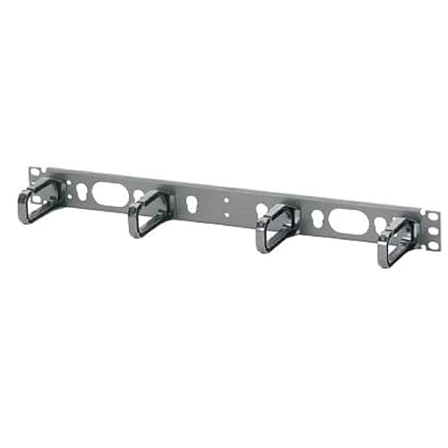 Panduit CMPHF1 Horizontal Cable Management D-Ring, Black