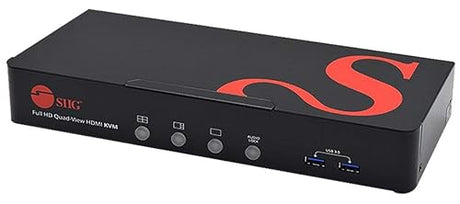 SIIG CE-KV0A11-S1 QUAD-VIEW HDMI KVM PROCESSOR