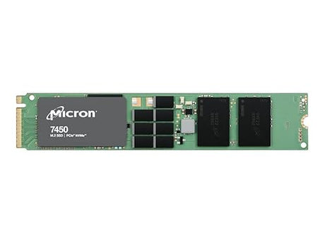 Micron 7450 PRO 3.84 TB Solid State Drive - M.2 22110 Internal - PCI Express NVMe [PCI Express NVMe 4.0 x4] - Read Intensive - TAA Compliant MTFDKBG3T8TFR-1BC15ABYYR