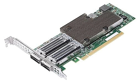 Broadcom Dual-Port 100 Gb/s QSFP56 Ethernet PCI Express 4.0 x16 Network Interface Card