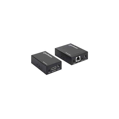 Manhattan Hdmi Over Rj45 Extender, Extends Hdmi Connection Up to 164 Ft. Between