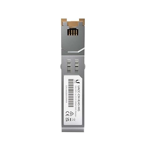 MODULO SFP+ UBIQUITI UACC-CM-RJ45-MG UFIBER TRANSCEIVER