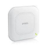 Zyxel WiFi 6 AX3000 Wireless Gigabit Access Point | Mesh, Seamless Roaming, Captive Portal & MU-MIMO | WPA3 Security | Cloud, App or Direct Management | POE+ | AC Adapter Included |NWA90AX PRO