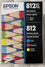 Epson T812 - 3-pack - Yellow, Cyan, Magenta - Original - Ink Tank