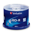 Verbatim BD-R 25GB 16X With Branded Surface - 50pk Spindle