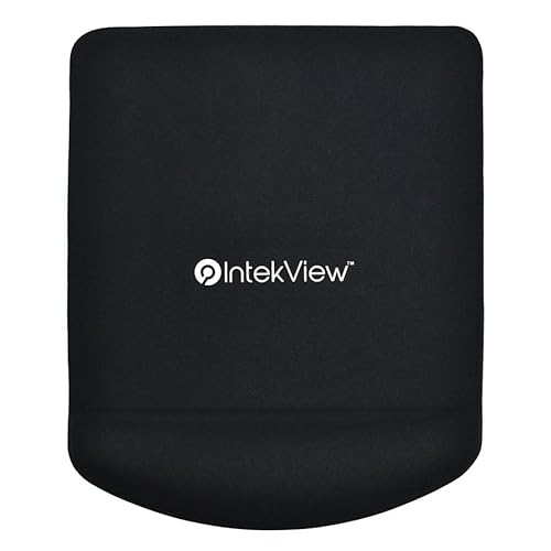 Rectangle Gel Wrist Mouse pad Black 180g