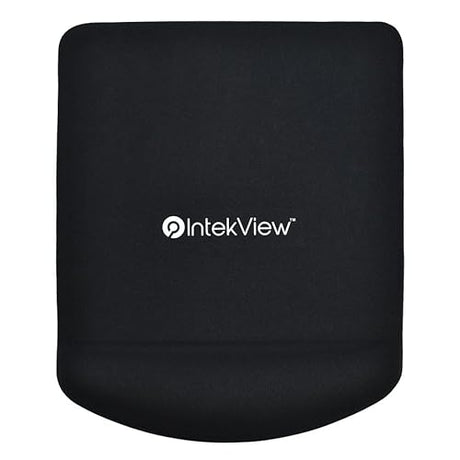 Rectangle Gel Wrist Mouse pad Black 180g