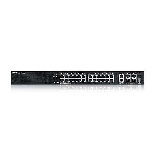 Zyxel 24-Port GbE L3 Access Switch | 6X 10G Uplink [XGS2220-30]