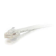 C2G 04252 Cat6 Cable - Non-Booted Unshielded Ethernet Network Patch Cable, White (150 Feet, 45.72 Meters)