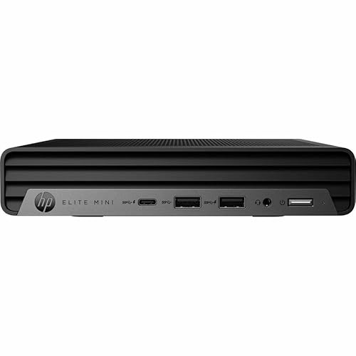 HP Elite Mini 800 G9 Desktop Computer - Intel Core i5 12th Gen i5-12500T - vPro Technology - 16 GB - 256 GB SSD - Mini PC