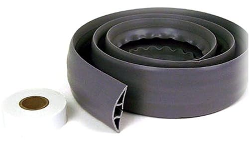 Belkin Cord Concealer with Double-Sided Adhesive Tape (Gray, 6 Feet)