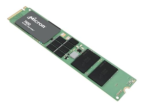 Micron 7450 PRO 3.84 TB Solid State Drive - M.2 22110 Internal - PCI Express NVMe [PCI Express NVMe 4.0 x4] - Read Intensive - TAA Compliant MTFDKBG3T8TFR-1BC15ABYYR