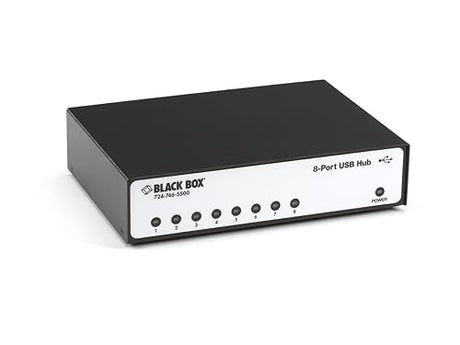 Black Box Network Services USB HUB, 8-Port, RS-232
