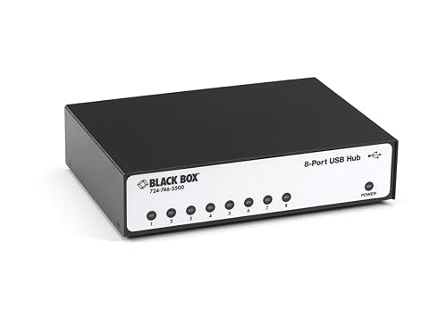 Black Box Network Services USB HUB, 8-Port, RS-232