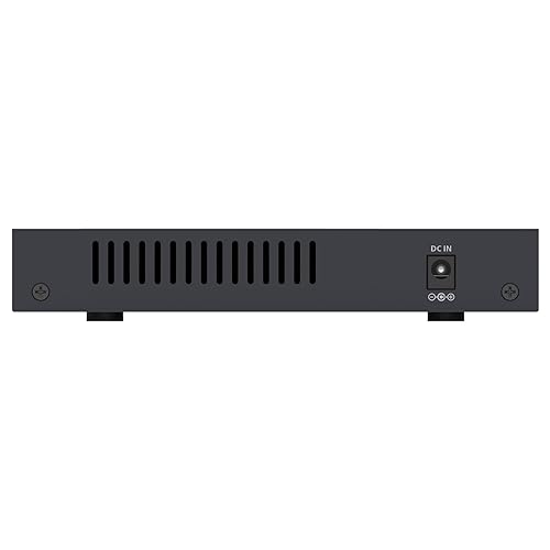EnGenius ECS205L 5-Port 2.5G Multi-Gigabit Layer 2 Switch – Cloud or On-Premise Managed, Cat5e Compatible, High-Speed Ethernet for Business, Workstations, Servers, and Wi-Fi Access Points